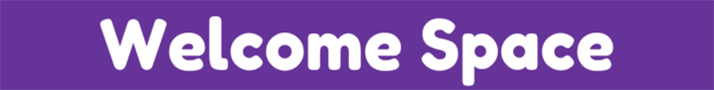 Welcome Spaces website header
